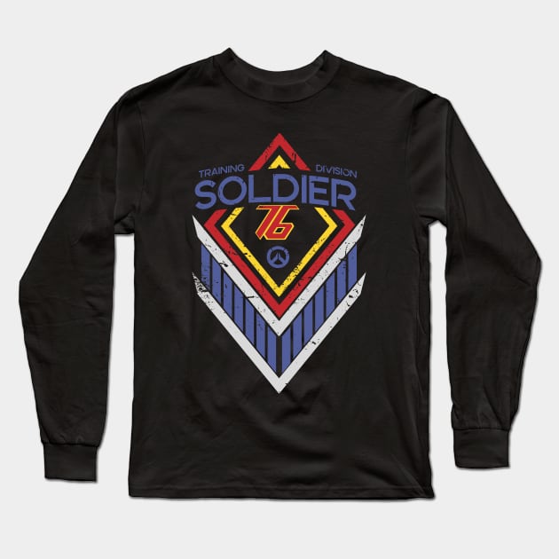 Soldier Training Division Long Sleeve T-Shirt by Digitalgarz